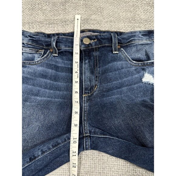 Joes Jeans Womens‎ 28 Blue Boyfriend Slim Crop Stretch Distressed - Picture 8 of 13